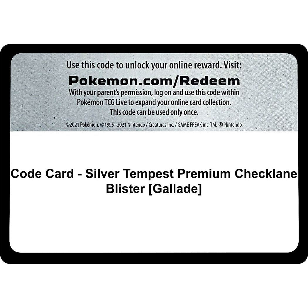 Code Card - Silver Tempest Premium Checklane Blister [Gallade] (SWSH12)