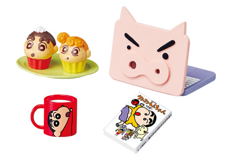 Crayon Shin-chan Room (1 Random Box) (Re-ment Blind Box)