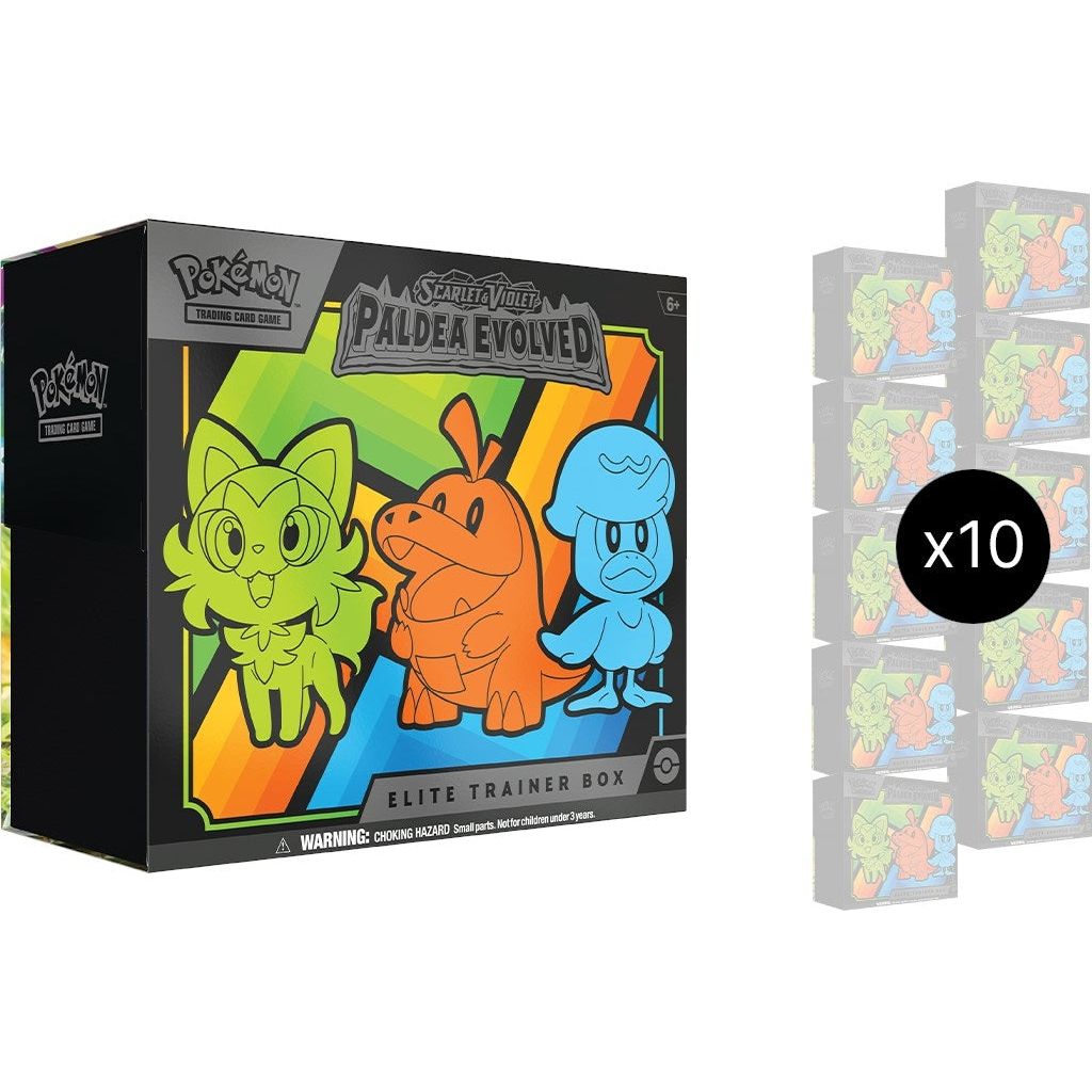Paldea Evolved Elite Trainer Box Case