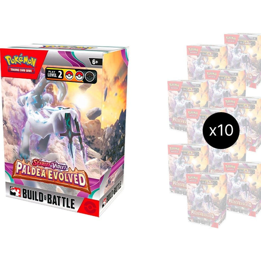 Paldea Evolved Build & Battle Box Display