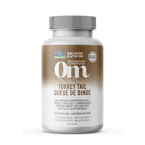 OM Mushroom - Turkey Tail Mushroom 667mg (75caps)