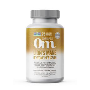 OM Mushroom - Lion's Mane Mushroom 667mg (75caps)