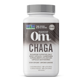 OM Mushroom - Chaga Mushroom 667mg (75caps)