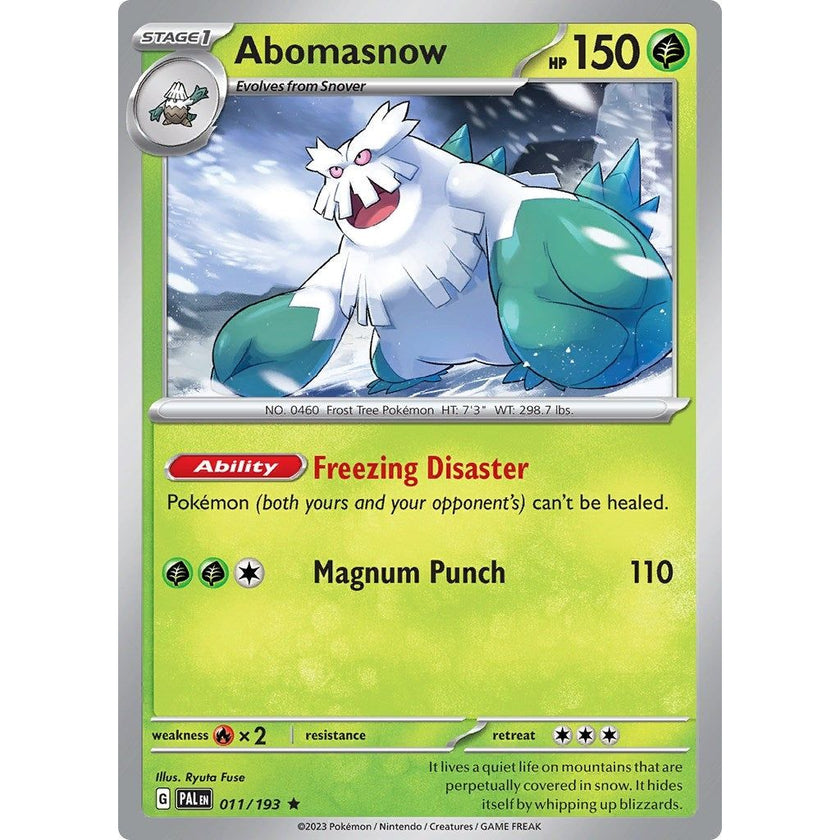 Abomasnow (011/193) (PAL)