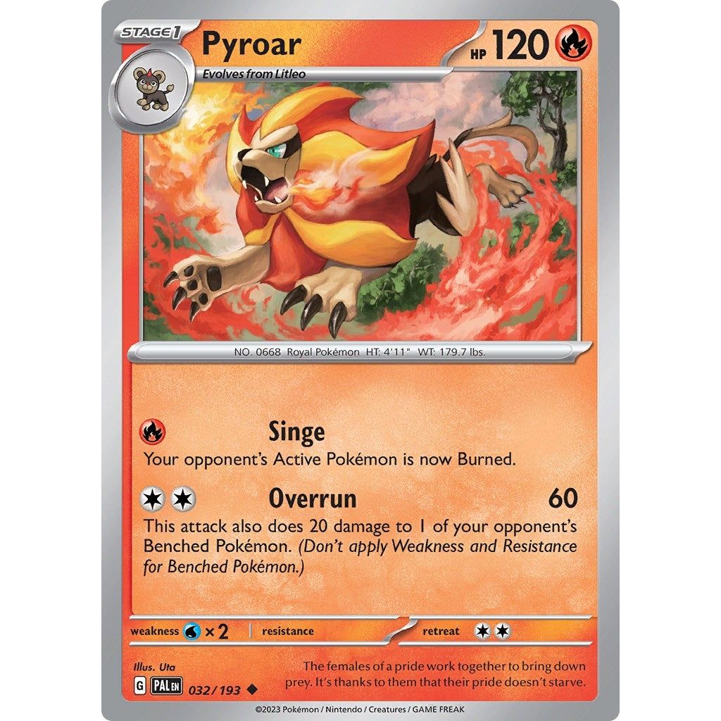Pyroar (032/193) (PAL)