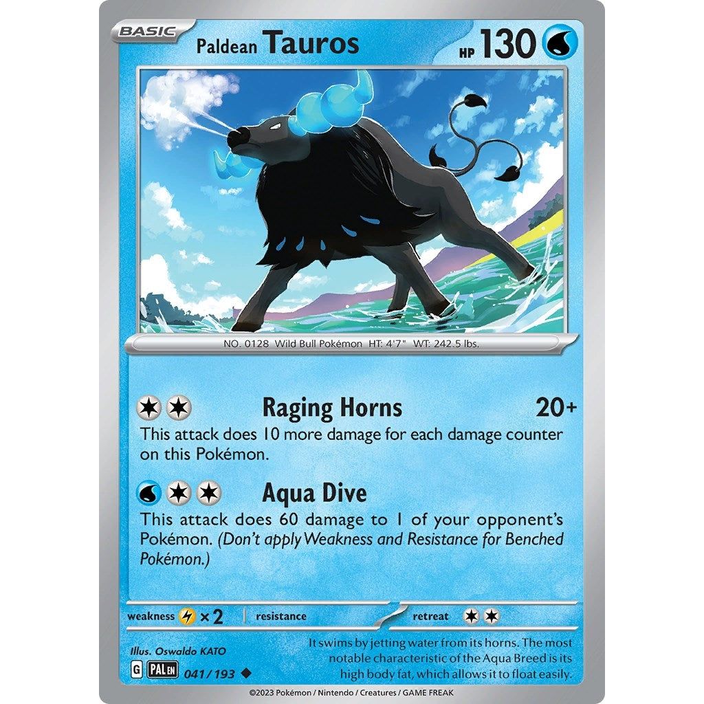 Paldean Tauros (041/193) (PAL)