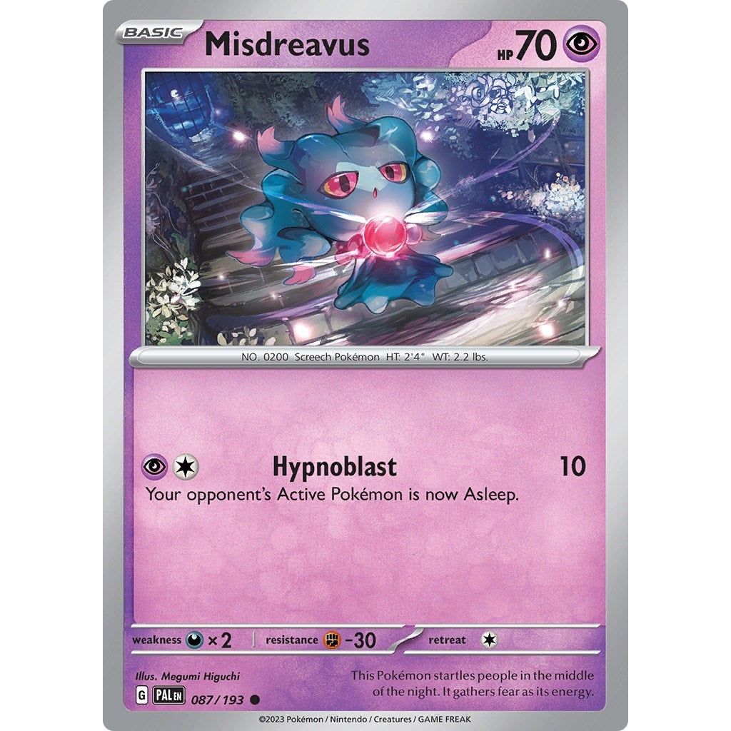 Misdreavus (087/193) (PAL)