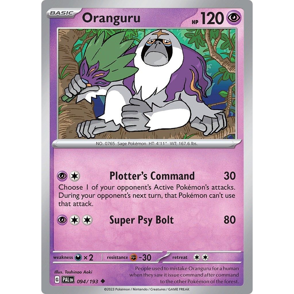 Oranguru (094/193) (PAL)