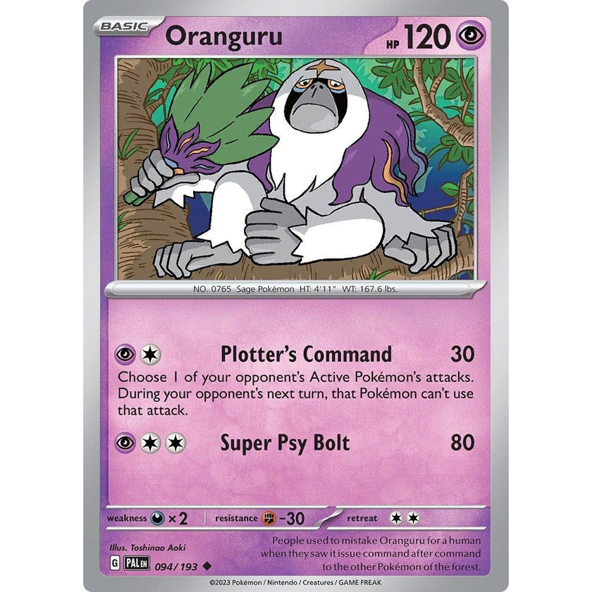 Oranguru (094/193) (PAL)
