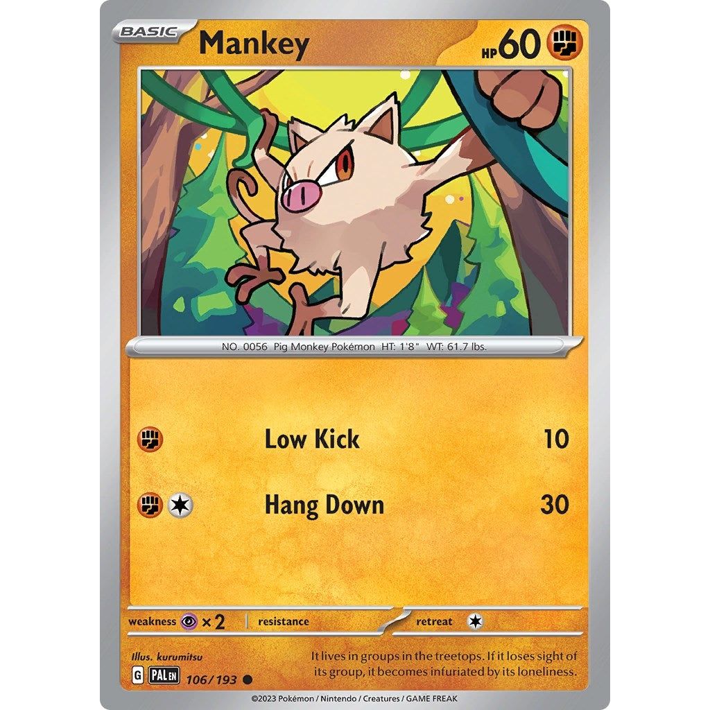 Mankey (106/193) (PAL)