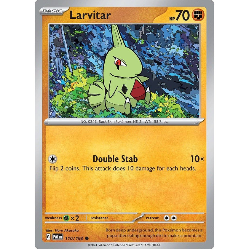 Larvitar (110/193) (PAL)