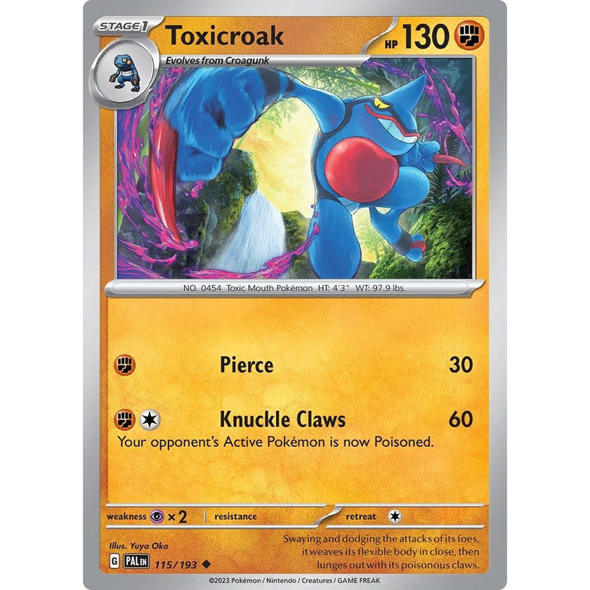 Toxicroak (115/193) (PAL)