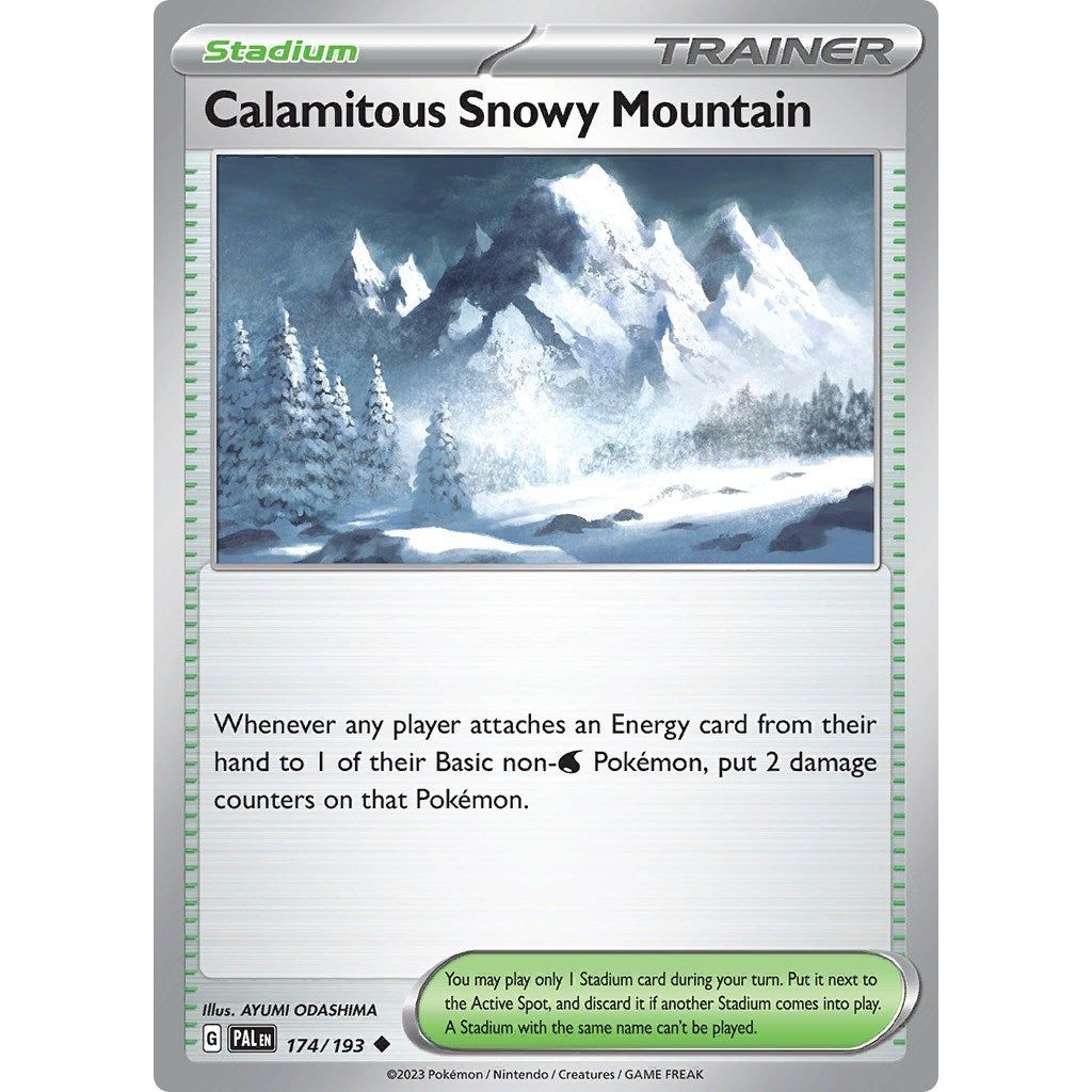 Calamitous Snowy Mountain (174/193) (PAL)