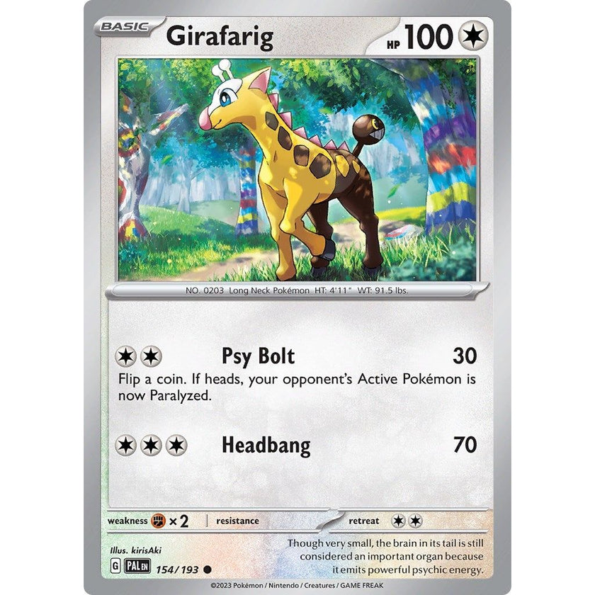 Girafarig (154/193) (PAL)