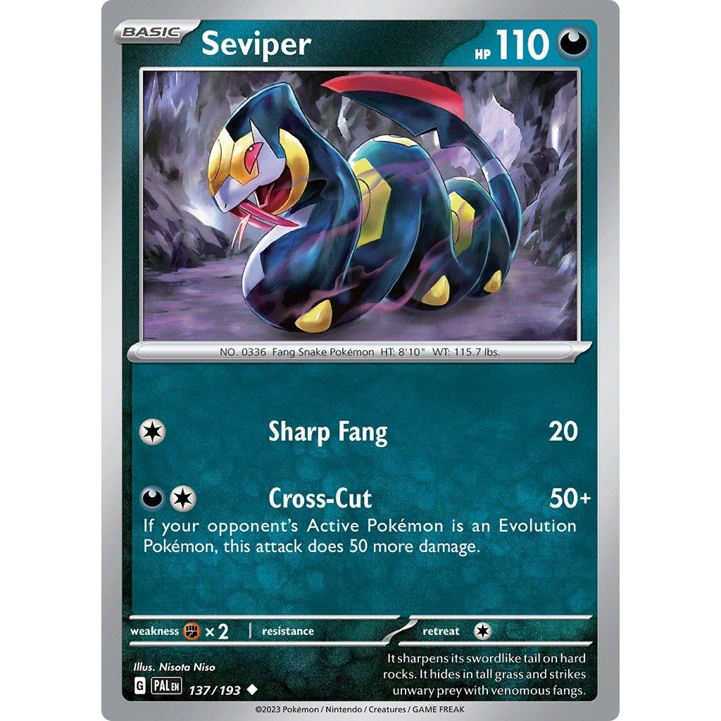 Seviper (137/193) (PAL)