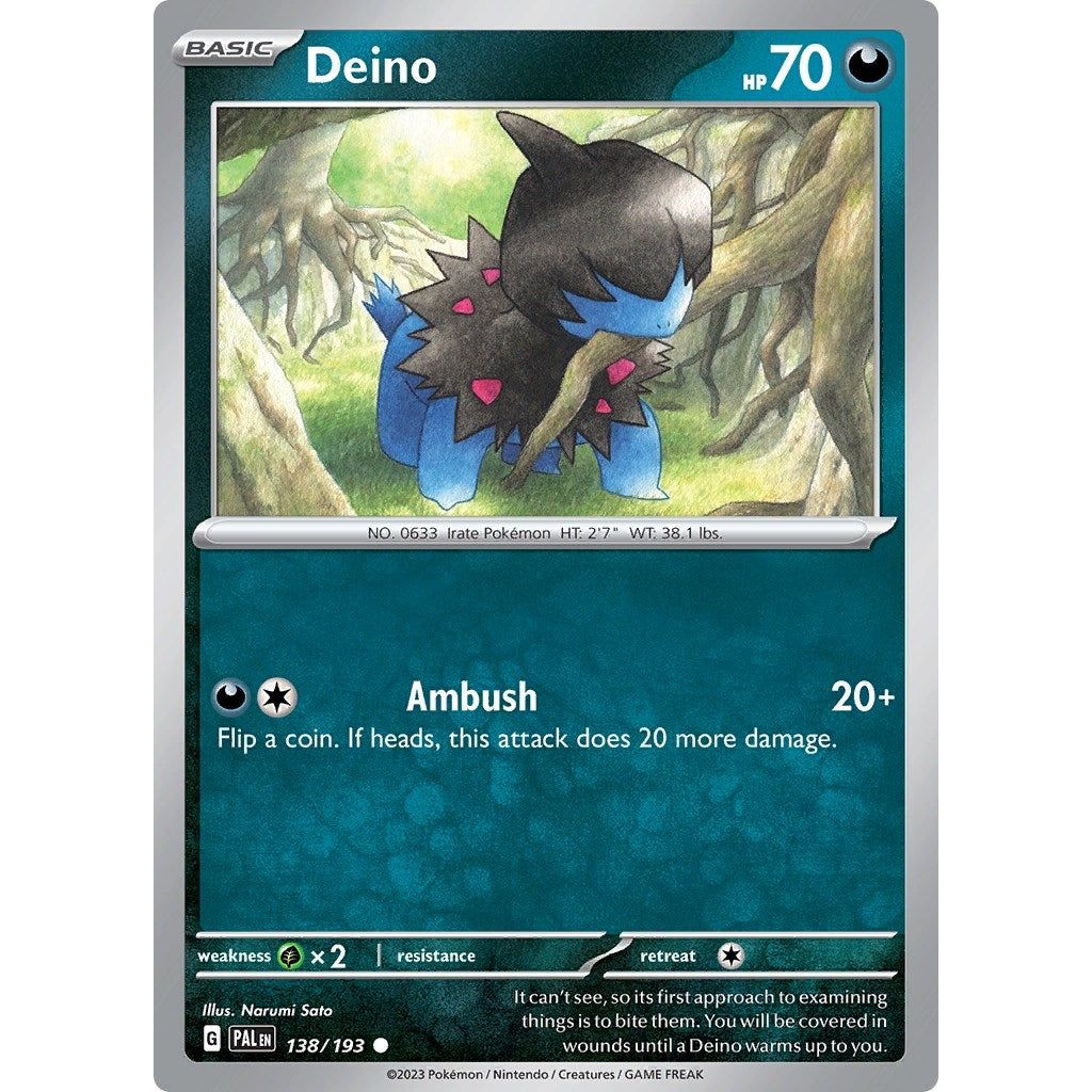 Deino (138/193) (PAL)