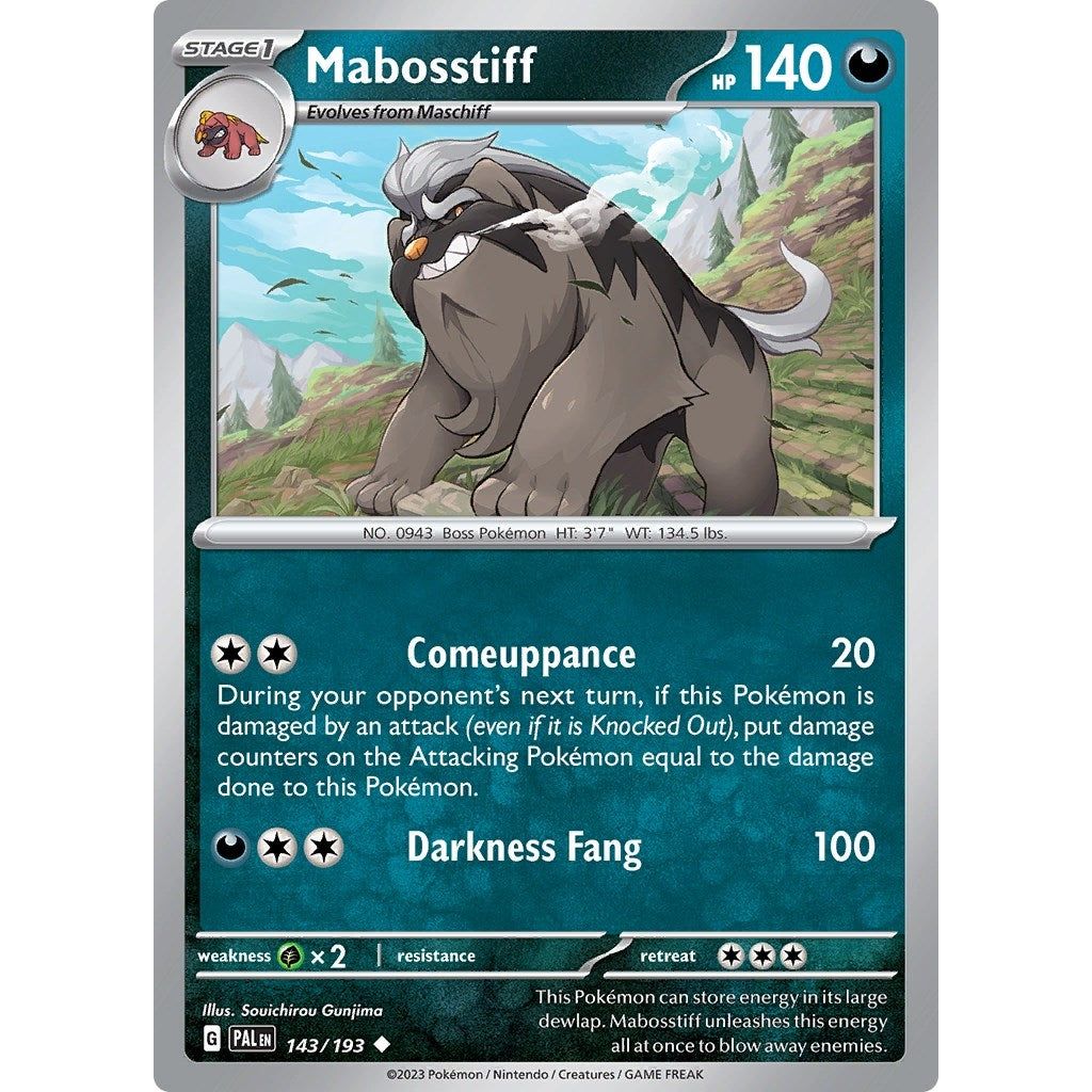 Mabosstiff (143/193) (PAL)