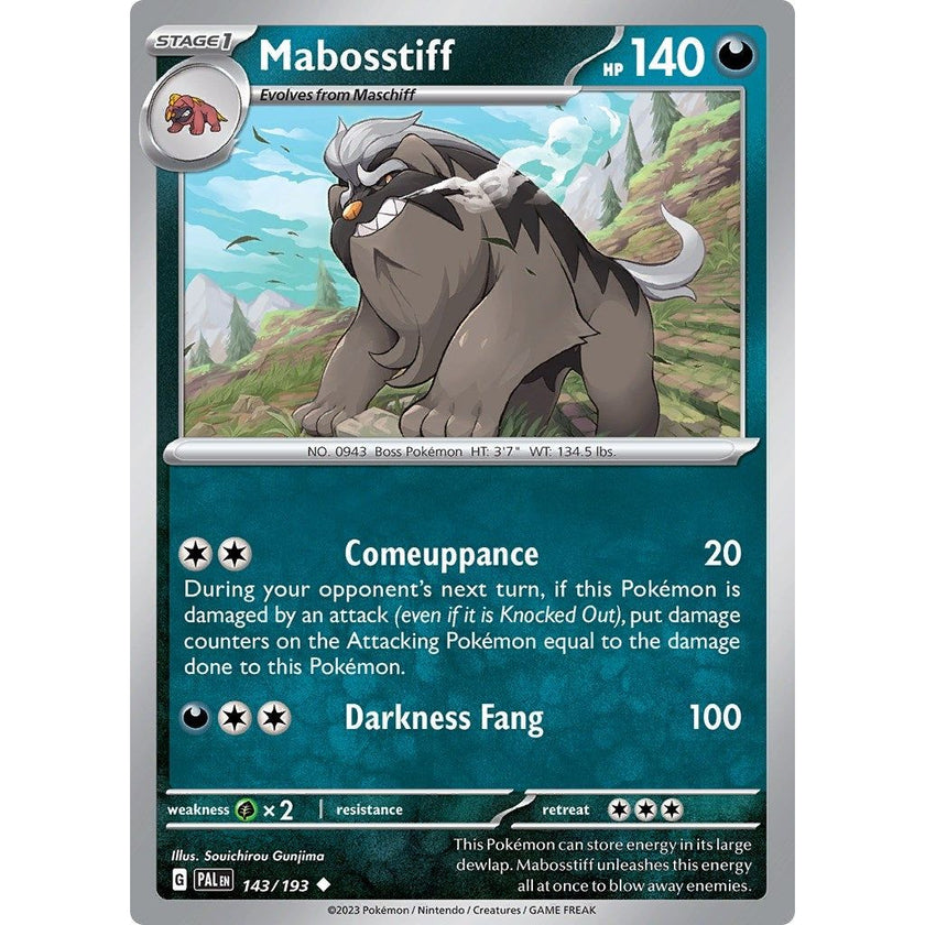 Mabosstiff (143/193) (PAL)