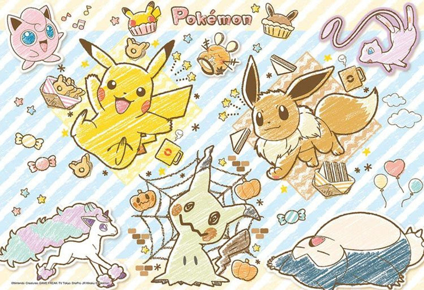 Pokemon Jigsaw Puzzle 100 Pieces - Feast Picnic