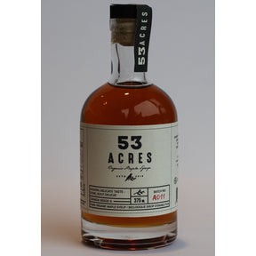 53 Acres - Maple Sweeteners - Organic Maple Syrup - Golden (375ml)