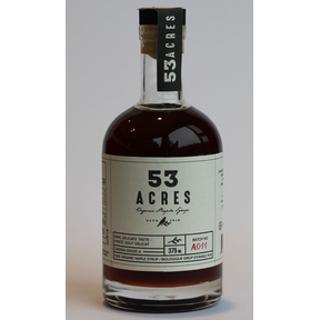 53 Acres - Maple Sweeteners - Organic Maple Syrup - Dark (375ml)