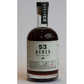 53 Acres - Maple Sweeteners - Organic Maple Syrup - Dark (375ml)