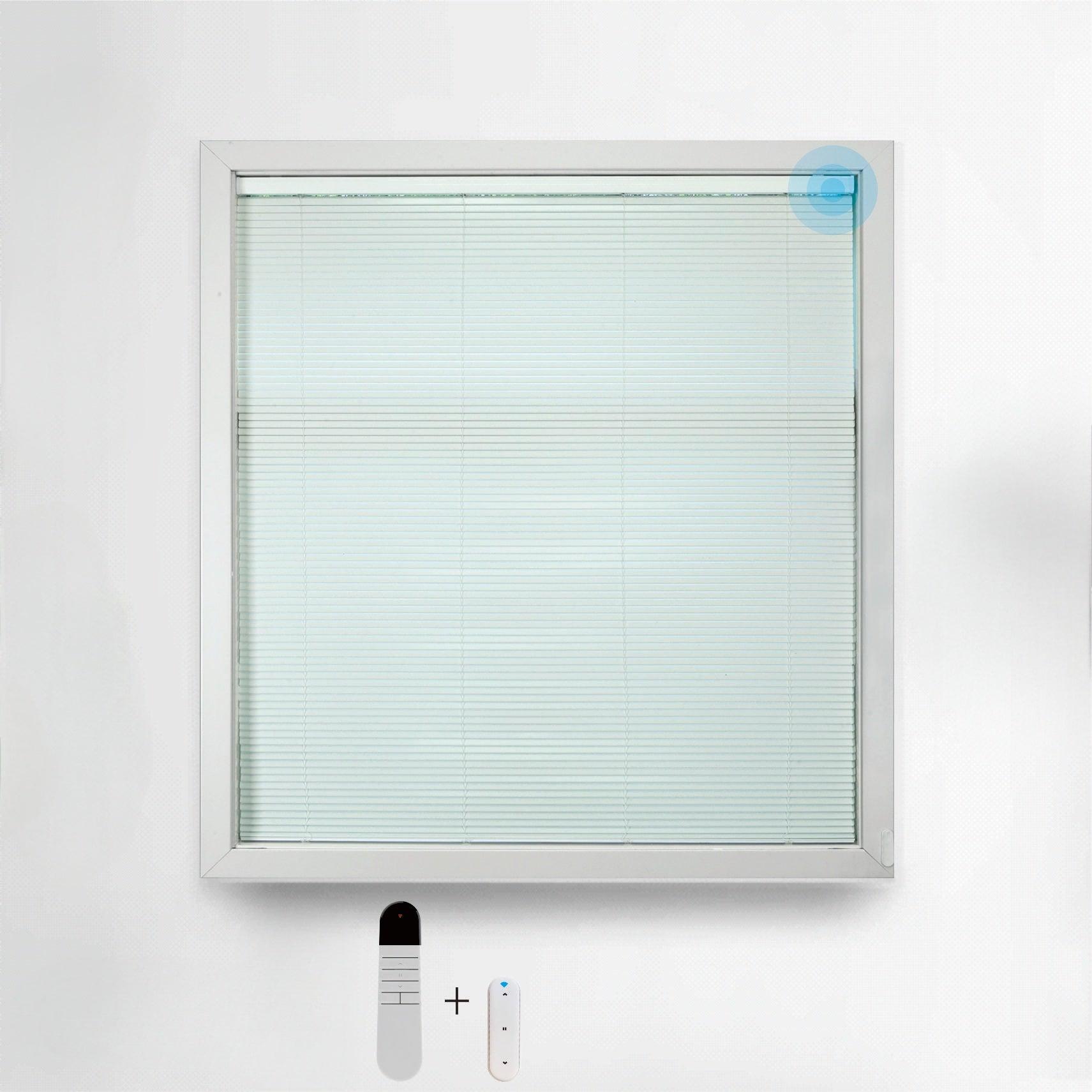 Electric Motorised Blinds Solar Powered 15-Channel Remote Cordless Dimmable Window Shade