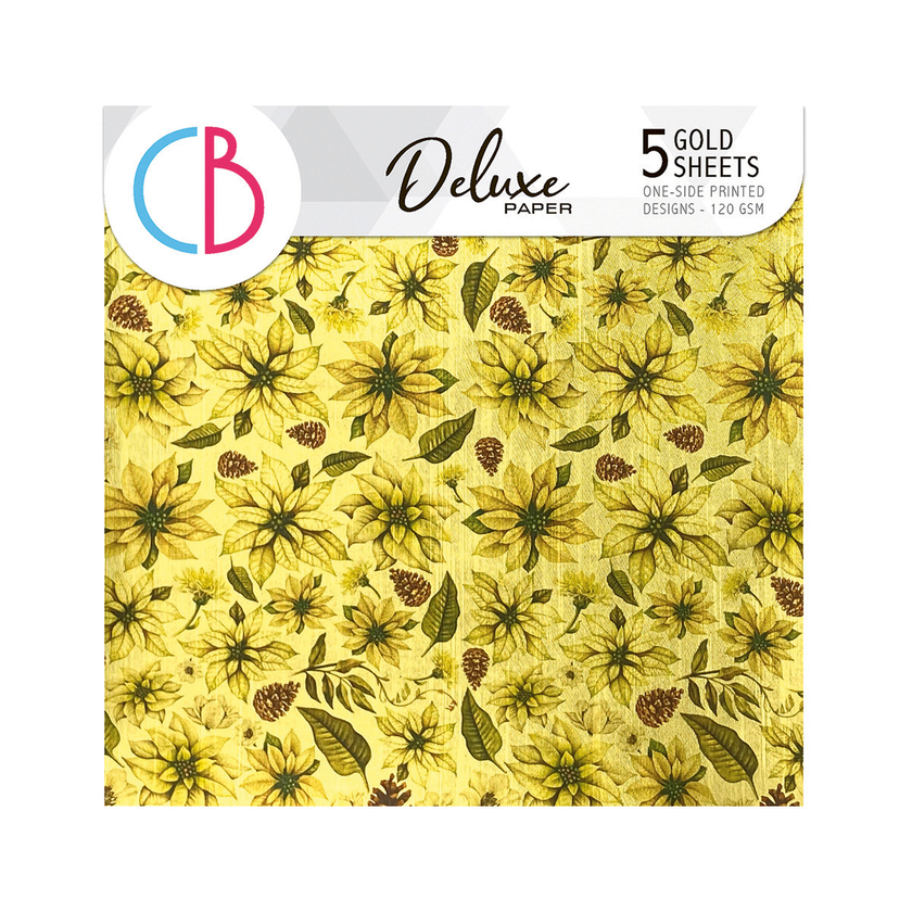 Sparkling Christmas Deluxe Paper Gold 6