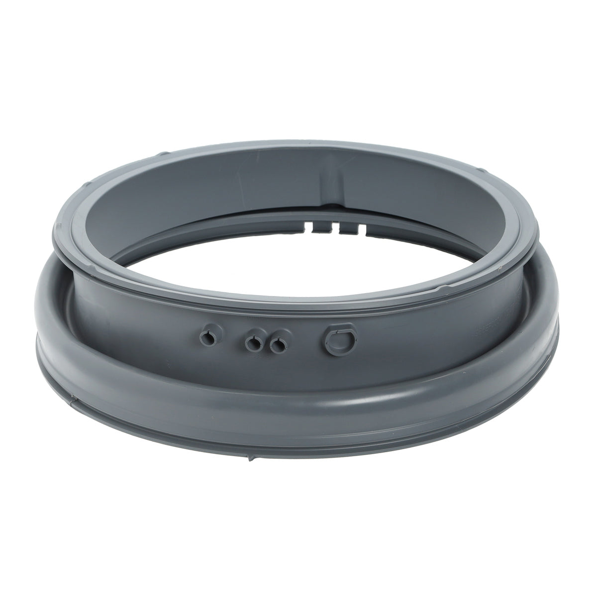 Joint d'étanchéité de porte pour lave-linge à chargement frontal LG 4986ER0004F avec drain.