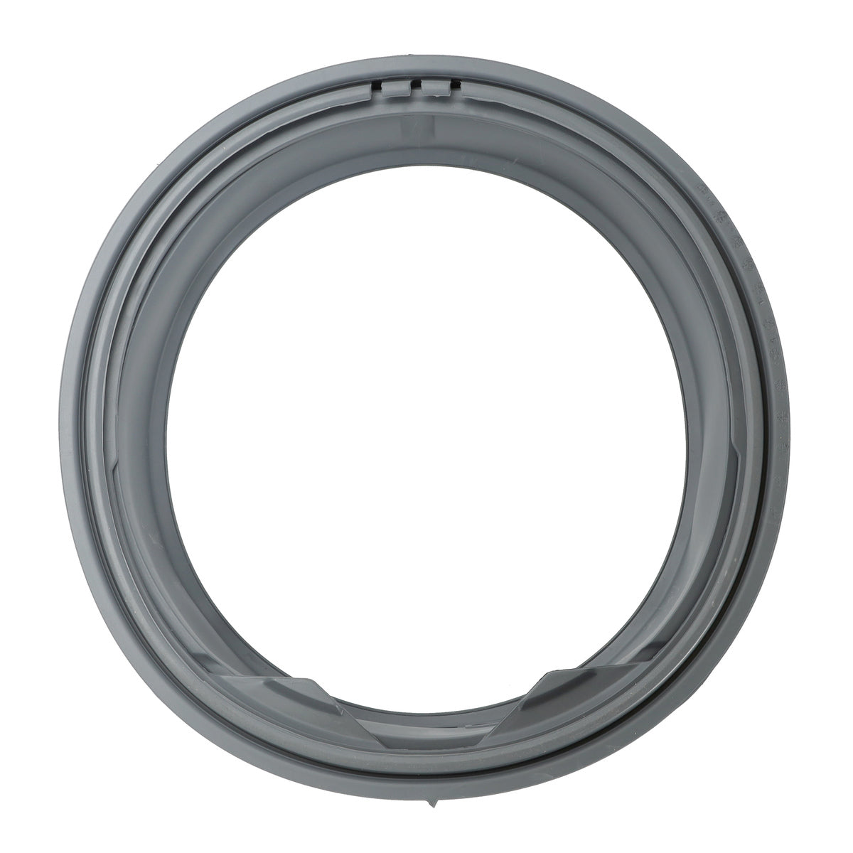 Joint d'étanchéité de porte pour lave-linge à chargement frontal LG 4986ER0004F avec drain.