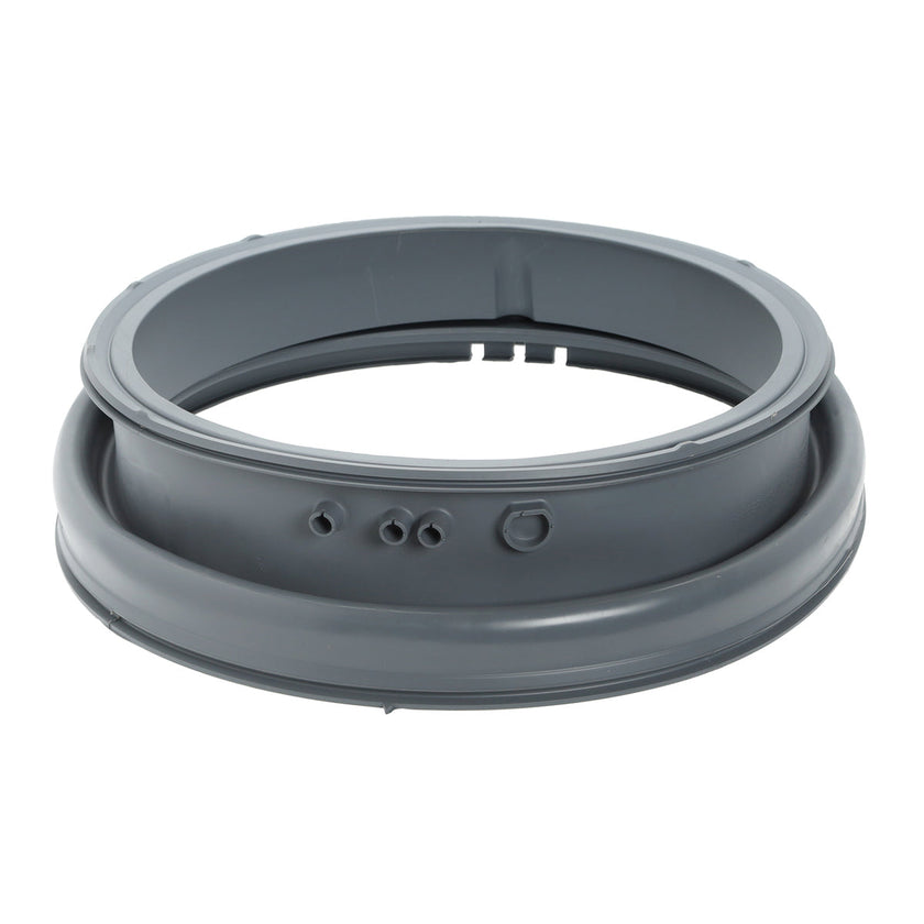 Joint d'étanchéité de porte pour lave-linge à chargement frontal LG 4986ER0004F avec drain.