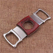 Stainless Steel Cutter - Thickened Wood Inlaid