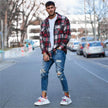 Men Fashion Ripped Hole Denim jeans pant trouser