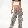 Women's Cargo Pants – Y2K Baggy Camouflage Trousers