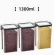 Airtight Pantry Food Storage Containers – Kitchen Organizer in 5 Sizes (460ml to 1800ml)