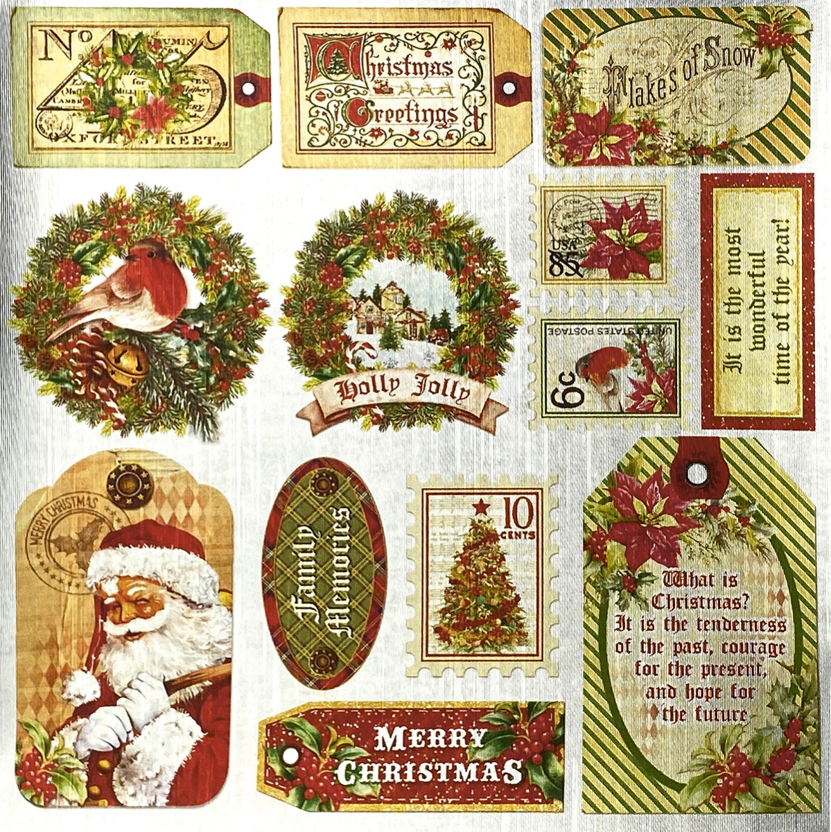 Dear Santa Deluxe Paper Silver 6