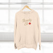 Beauty Eh Canadian Hoodie - Maple Leaf Pride Pullover Sweatshirt - Womens Canada Day Apparel - Cozy Fleece Lined Hooded Sweatshirt