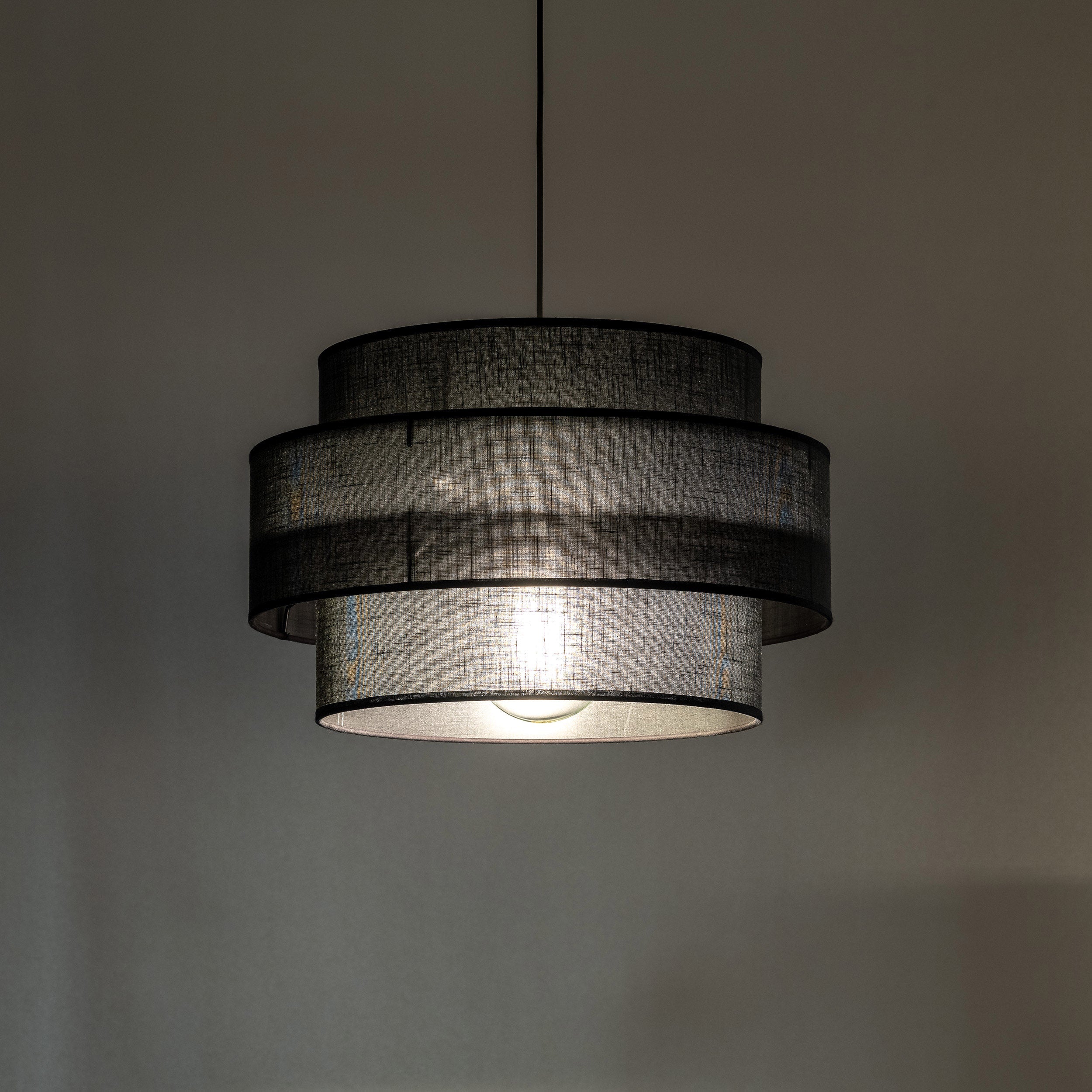 CALISTO Black Mid-Century Modern Pendant Light