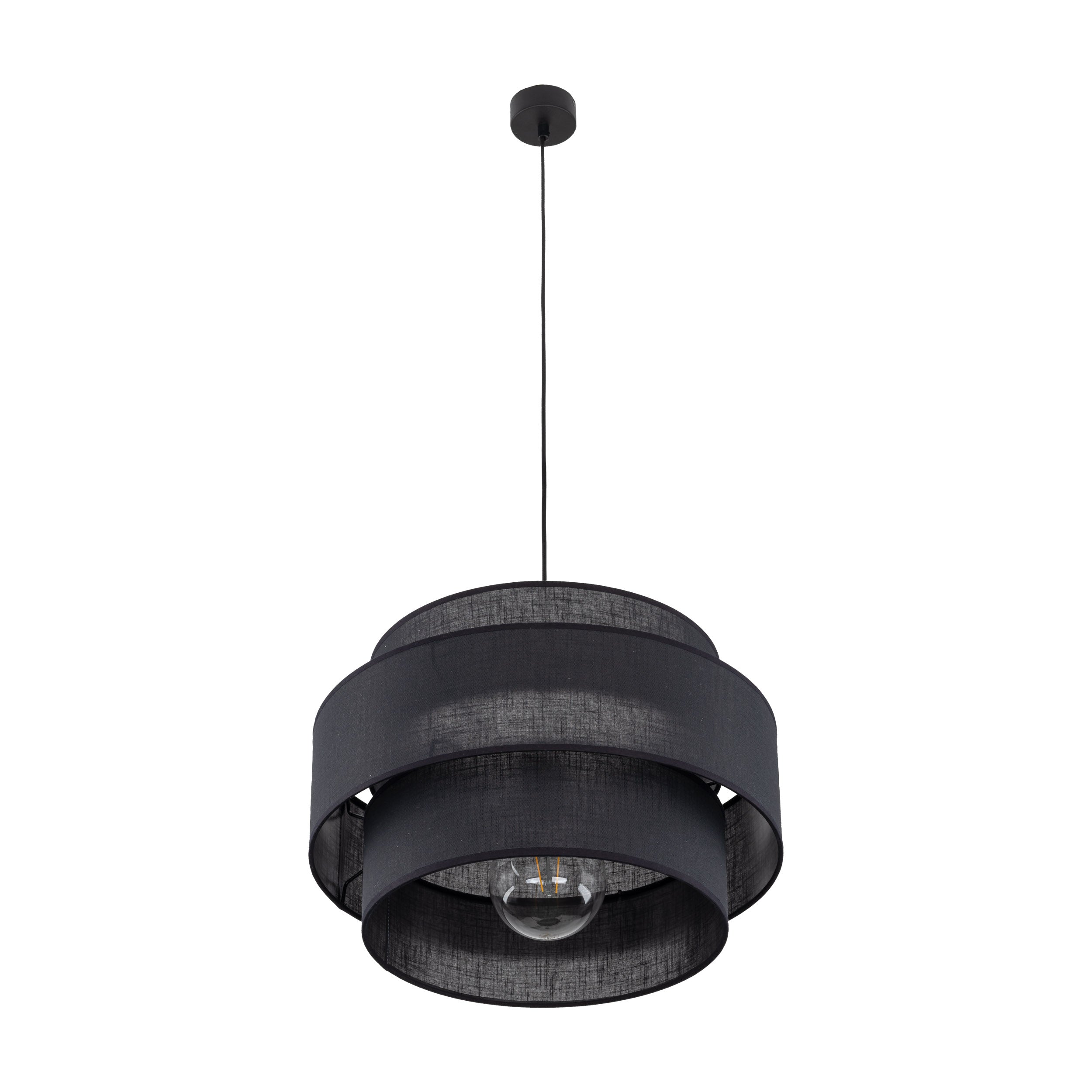 CALISTO Black Mid-Century Modern Pendant Light