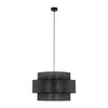 CALISTO Black Mid-Century Modern Pendant Light