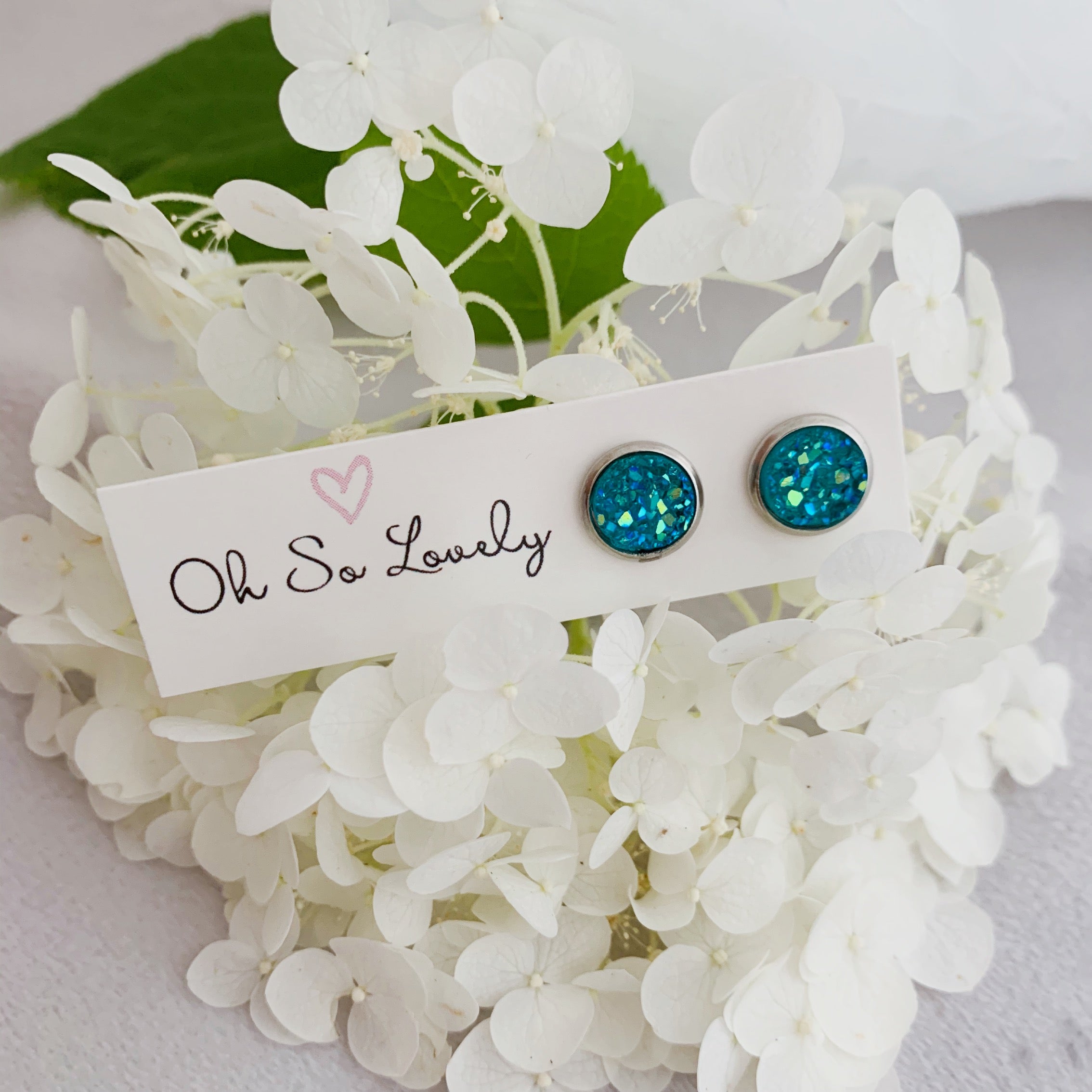 Blue Druzy Collection