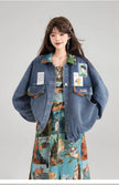 Artistic Denim Jacket For Women