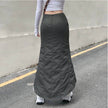 Casual Millennium Style Irregular Hip Bag Irregular Fishtail Skirt
