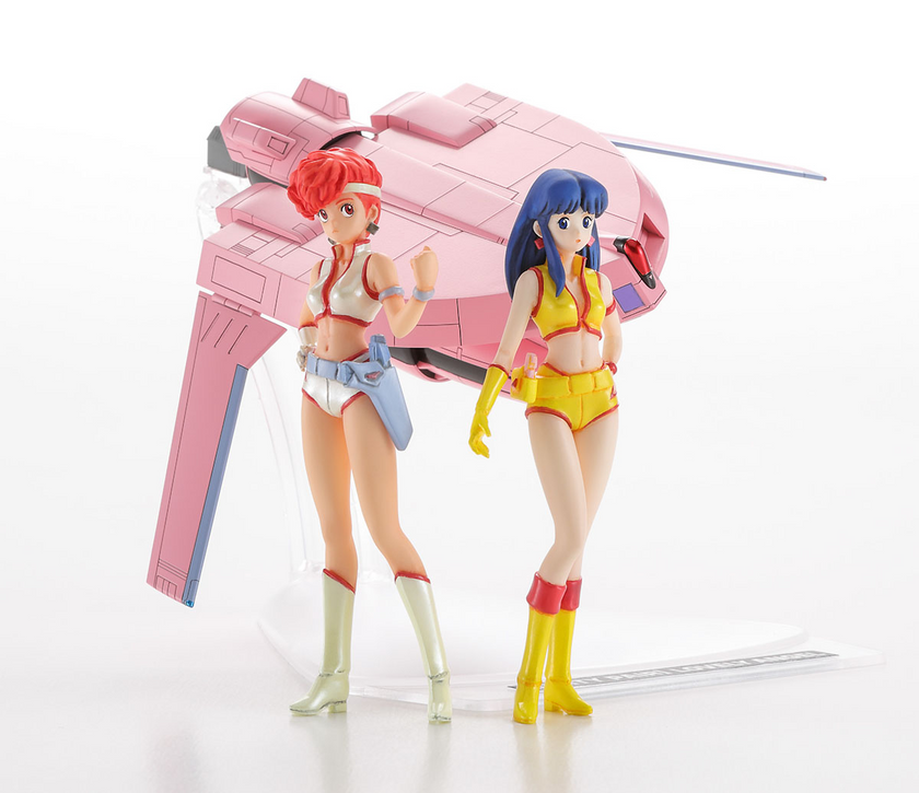 1:20 [DIRTY PAIR] 1/20 KEI & YURI w/1/300 LOVELY ANGEL Plastic Model Kit