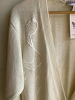 Vintage Collection Internationale Embellished Cream Cardigan