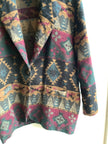 Vintage Vittoria Virini Southwestern Tapestry Blazer