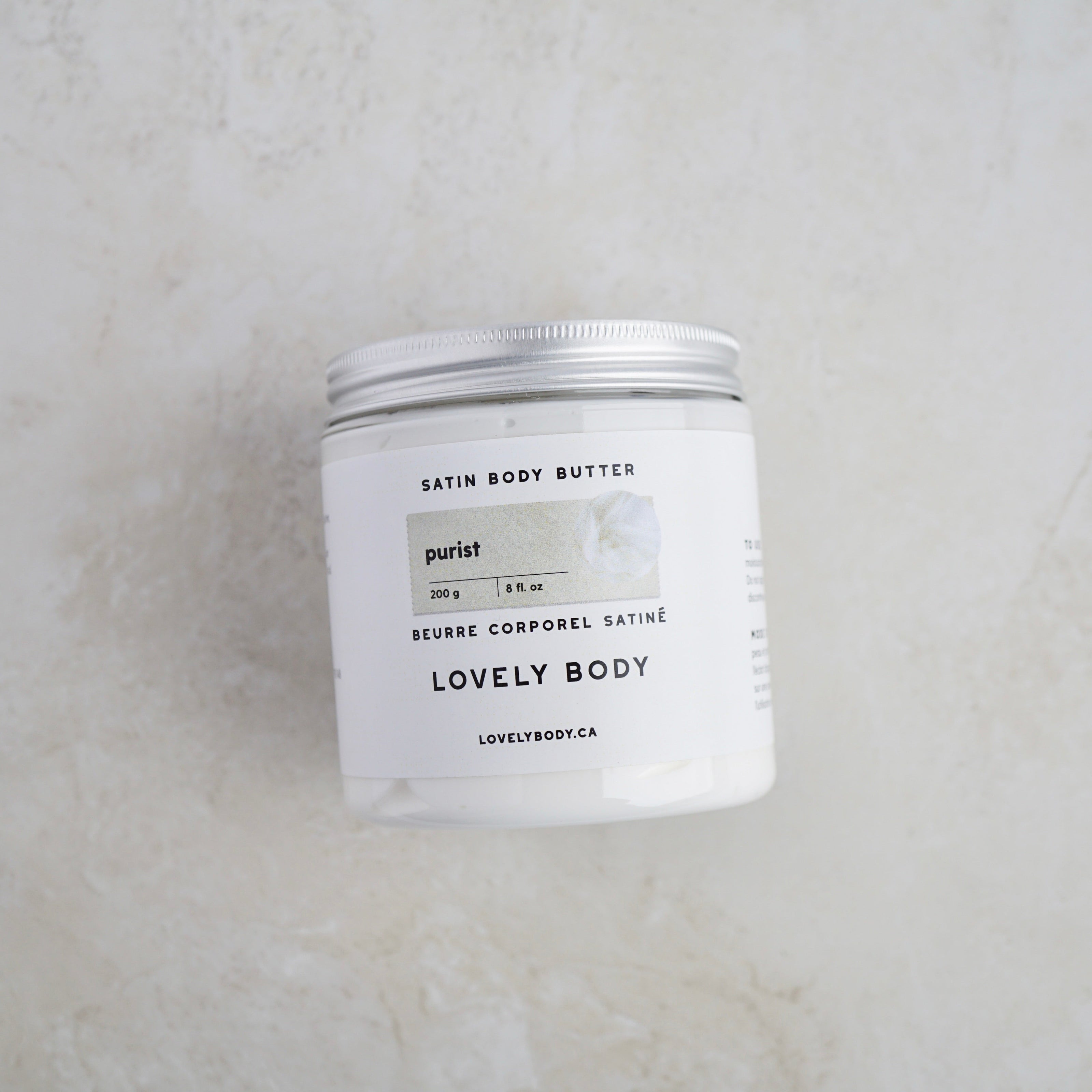 Purist Satin Body Butter - Unscented