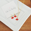Red Lips Necklace