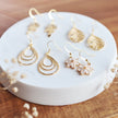DANIELLA Water Drop Charm Earrings