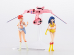 1:20 [DIRTY PAIR] 1/20 KEI & YURI w/1/300 LOVELY ANGEL Plastic Model Kit